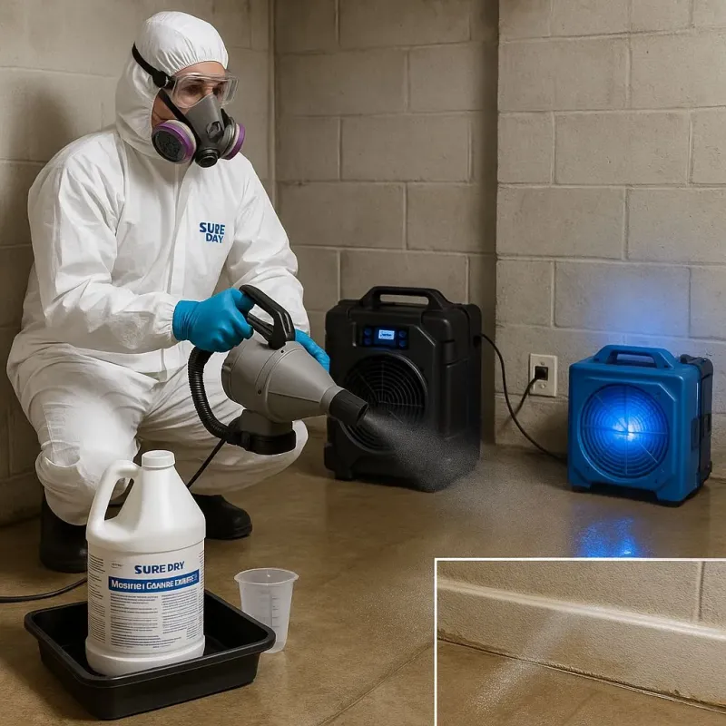 Sanitization and Odor Removal process in Purchase, NY