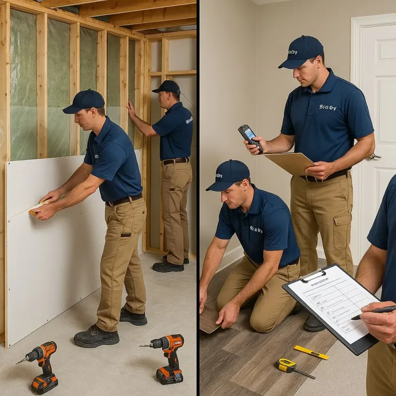 Repairs and Reconstruction process in Purchase, NY